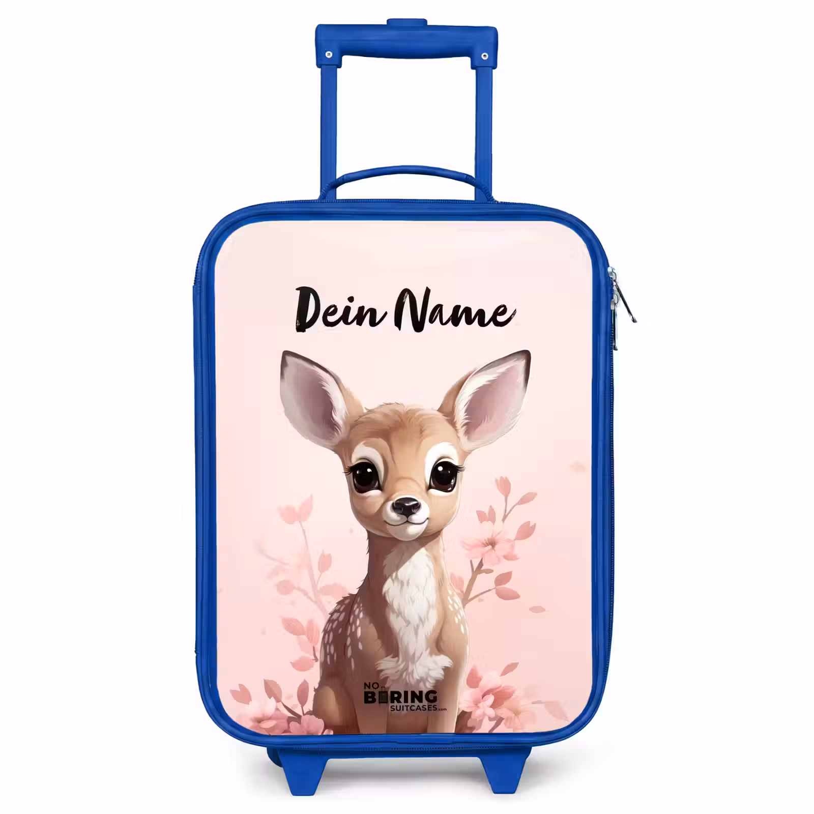 Kinderkoffer Blau mit Name - Hedwig-Hirsch — 1