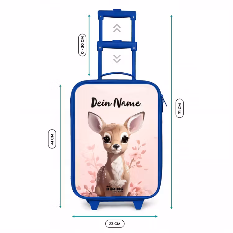 Kinderkoffer Blau mit Name - Hedwig-Hirsch — 6