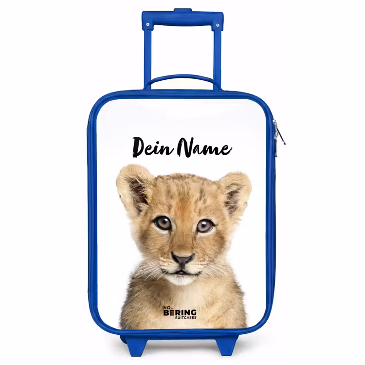 Kinderkoffer Blau mit Name - Winnie Cub — 1