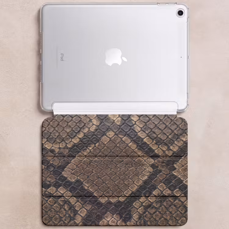 iPad Hülle - Python - Schuppen - Bronze — 6