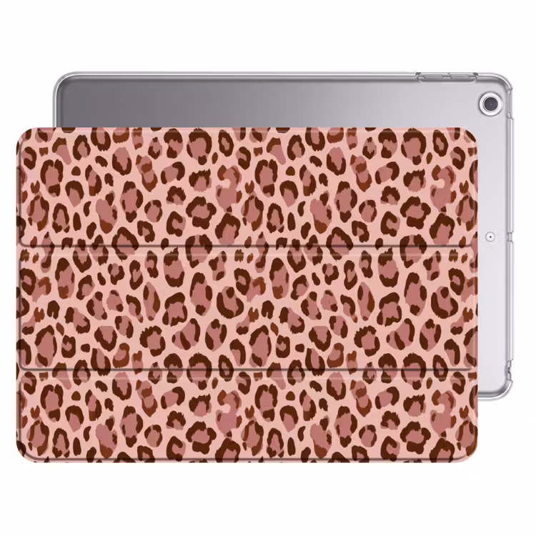 iPad Hülle - Leopard - Muster - Rosa — 1