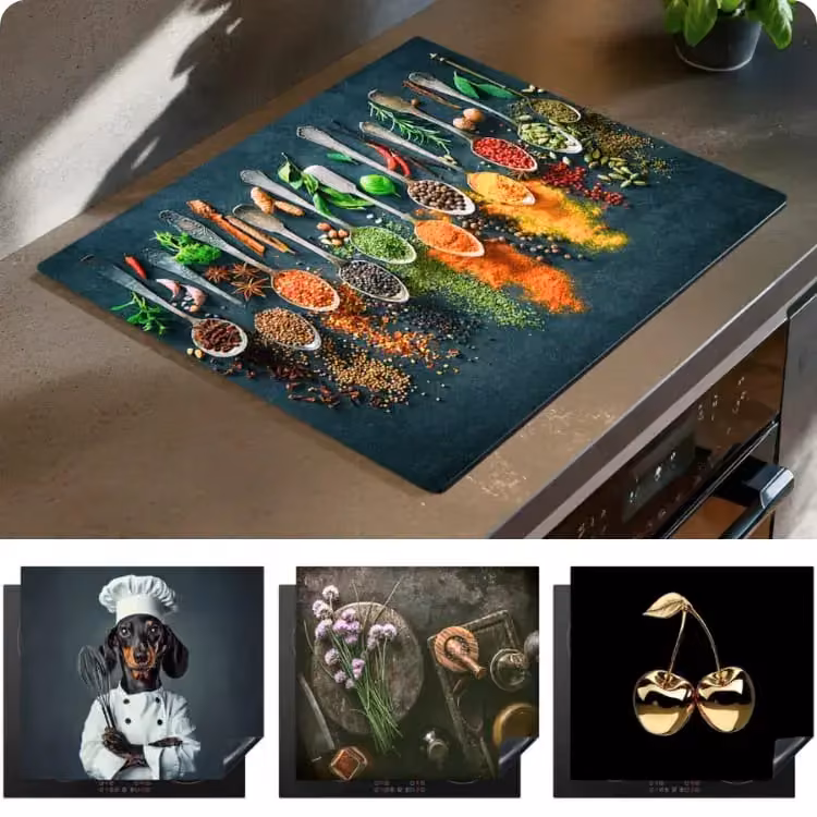 Herdabdeckplatten