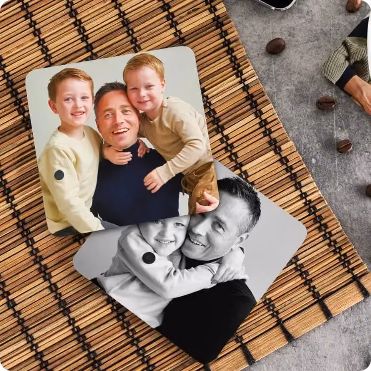 Foto auf Untersetzer