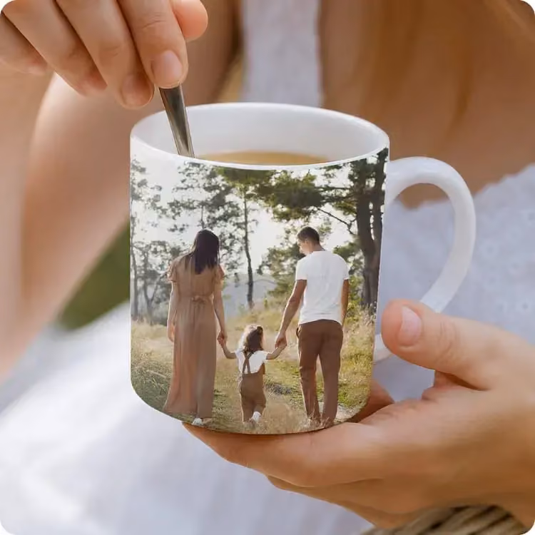 Foto auf Tasse