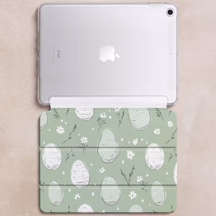 iPad Hülle - Grün - Eier - Muster — 6