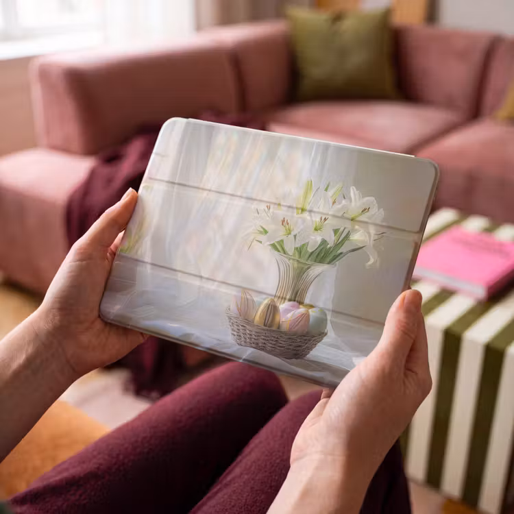 iPad Hülle - Vase - Eier - Blumen — 3