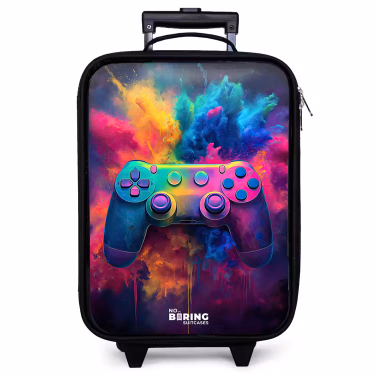 Kinderkoffer - Spiel - Controller - Bunt - Explosion — 1