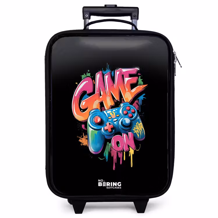 Kinderkoffer - Spiel - Controller - Graffiti - Neon — 1