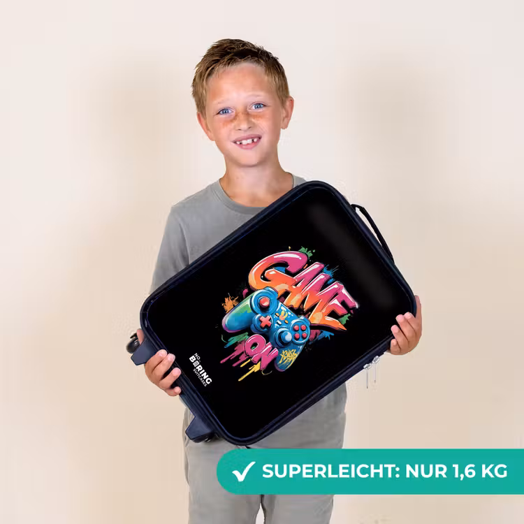 Kinderkoffer - Spiel - Controller - Graffiti - Neon — 7