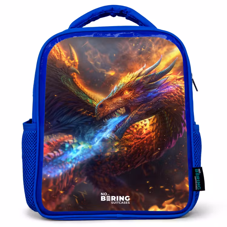 Kinderrucksack - Blau - Chroma-Krieger — 1