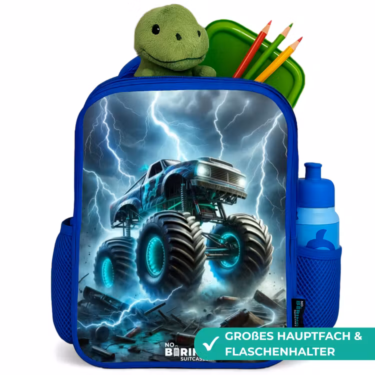 Kinderrucksack - Blau - Donner-Räder — 7
