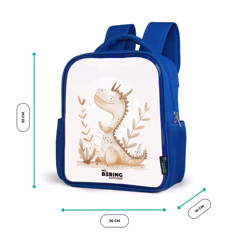 Kinderrucksack - Blau - Dobby-Drache — 5