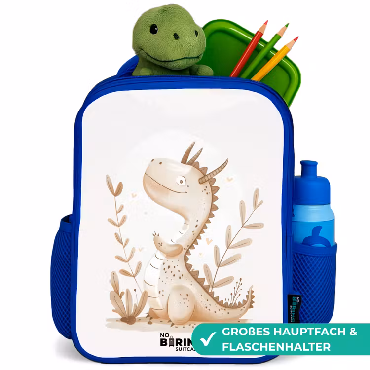 Kinderrucksack - Blau - Dobby-Drache — 7