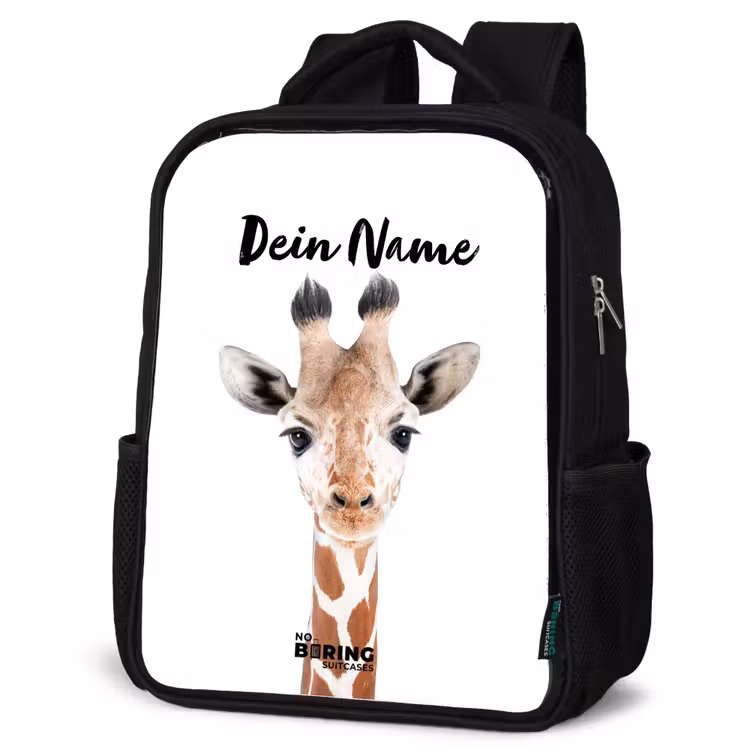 Kinderrucksack - Schwarz - Gerrie Giraffe — 2
