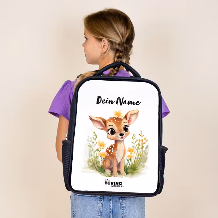 Kinderrucksack - Schwarz - Tilly Gärtnerin — 4