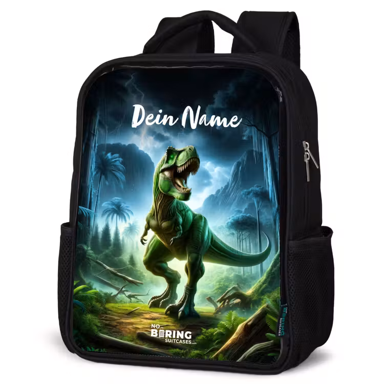 Kinderrucksack - Schwarz - Junglosaurus — 2