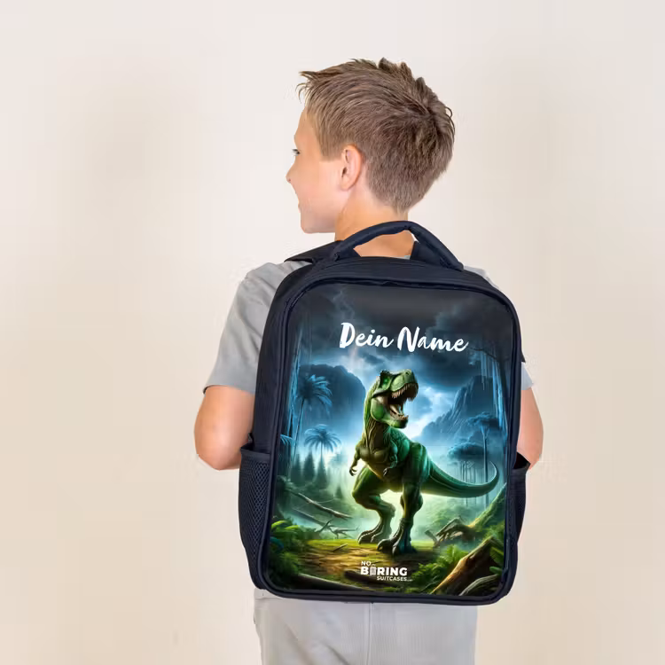 Kinderrucksack - Schwarz - Junglosaurus — 3