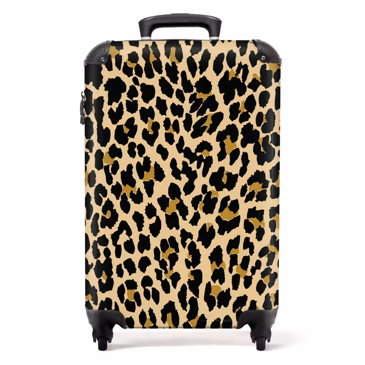 Koffer - Leopard - Muster - Flecken - Tiermuster — 1