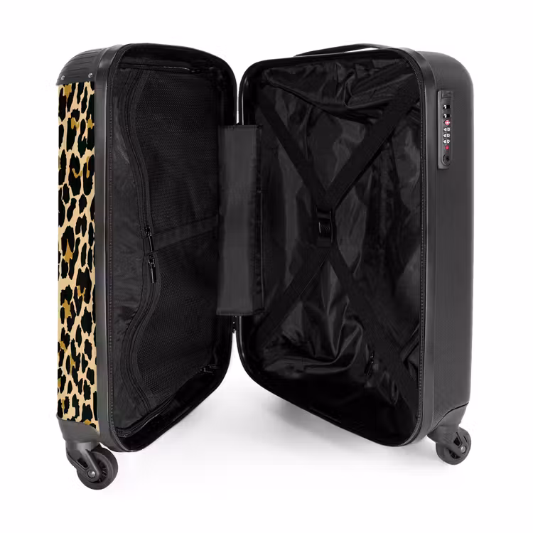 Koffer - Leopard - Muster - Flecken - Tiermuster — 3