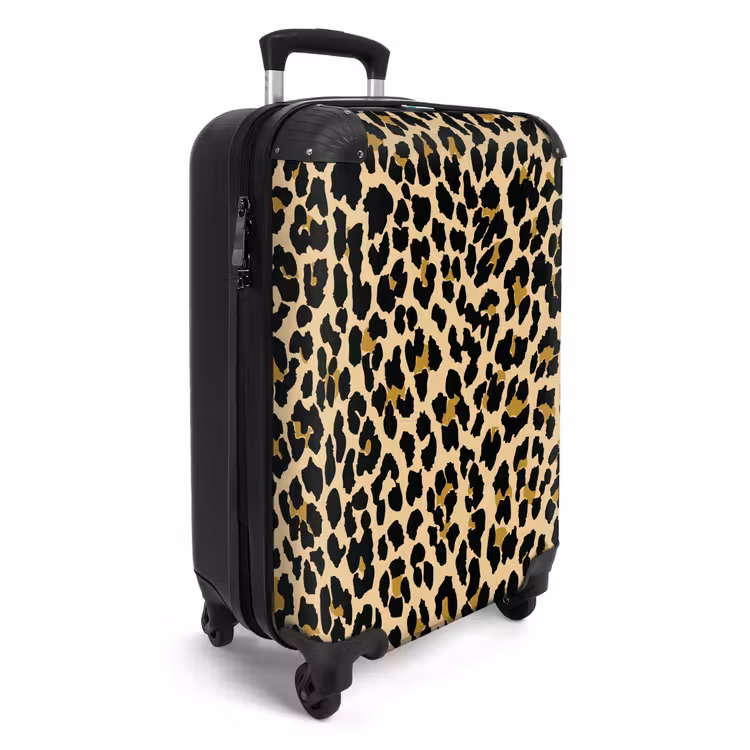 Koffer - Leopard - Muster - Flecken - Tiermuster — 4