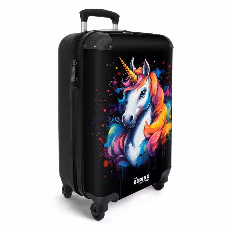 Koffer - Einhorn mit buntem Graffiti — 4