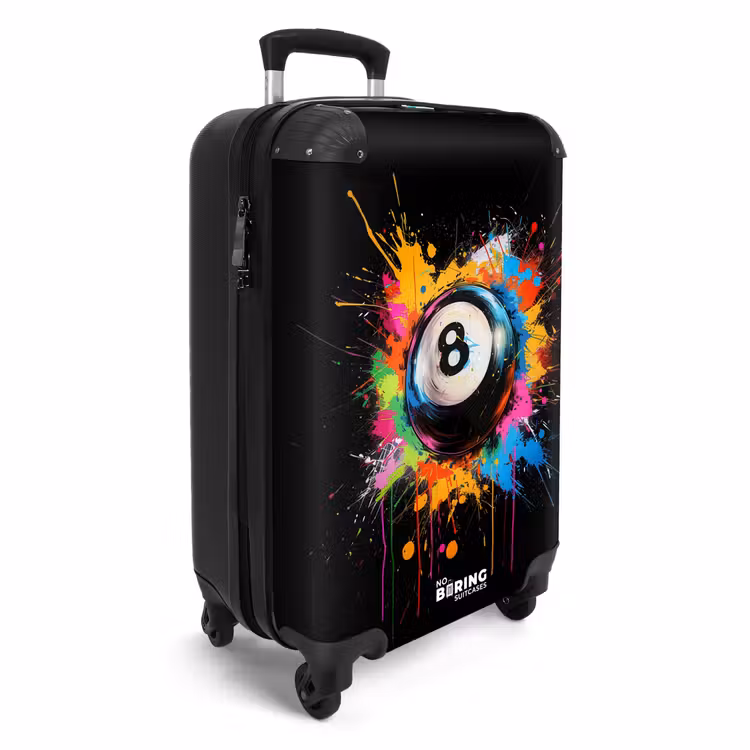 Koffer - Billardkugel mit Graffiti — 4