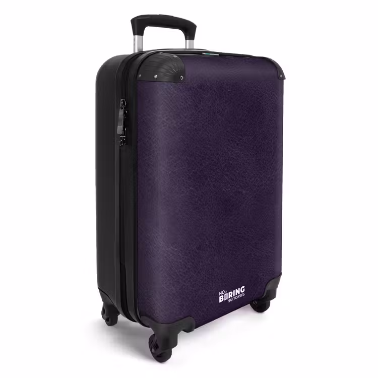 Koffer - Lederoptik tiefviolett — 4