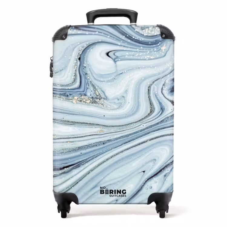 Koffer - Marmor - Eiskalte Marmor-Wellen — 1