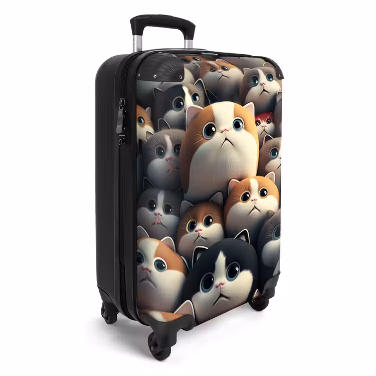 Koffer - Flecken Katzen — 4