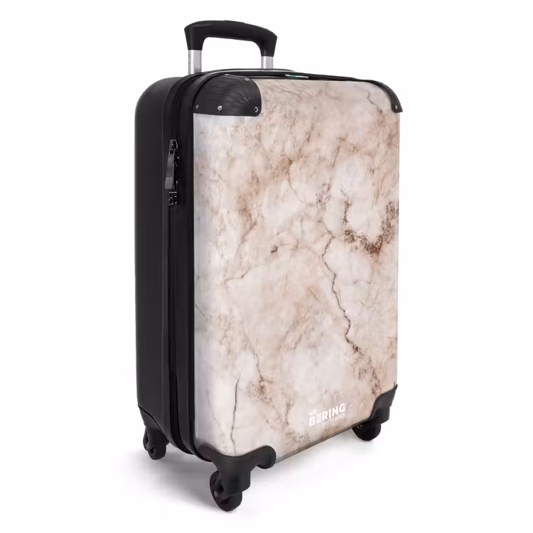 Koffer - Marmor - Rustikaler Beige-Marmor — 4