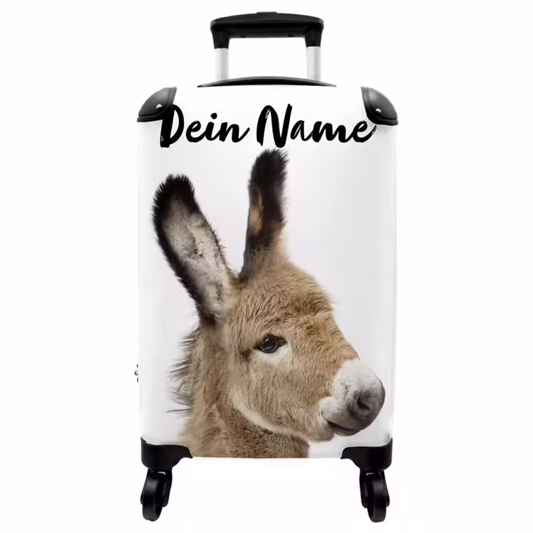 Koffer mit Name - Eddy Esel — 1