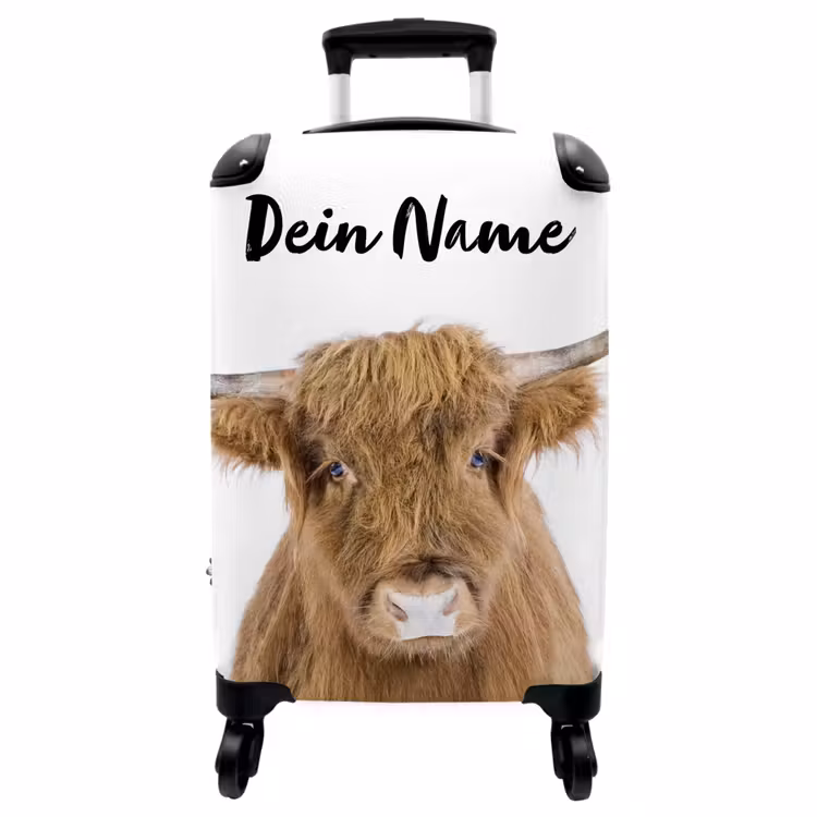 Koffer mit Name - Halbe Hooglander — 1