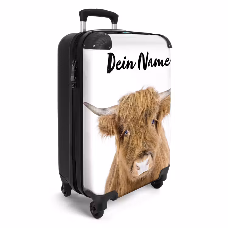 Koffer mit Name - Halbe Hooglander — 2