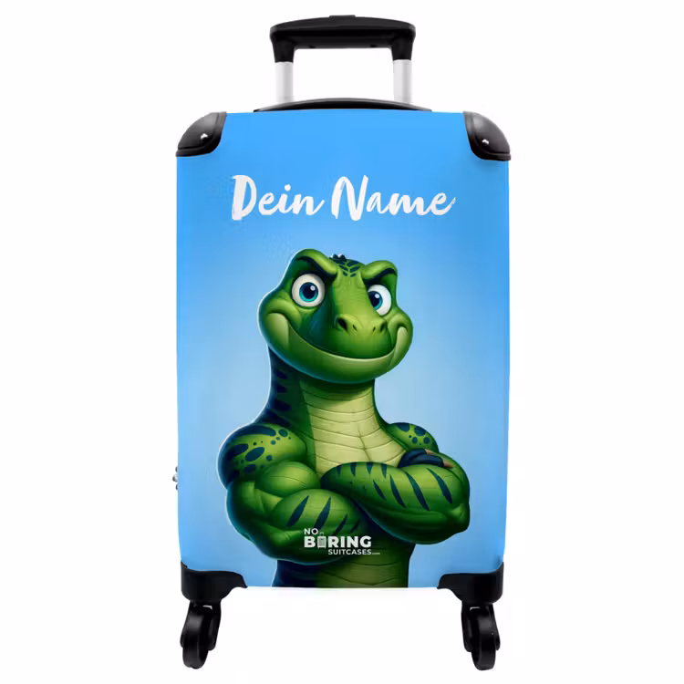 Koffer mit Name - Muskelsaurus — 1