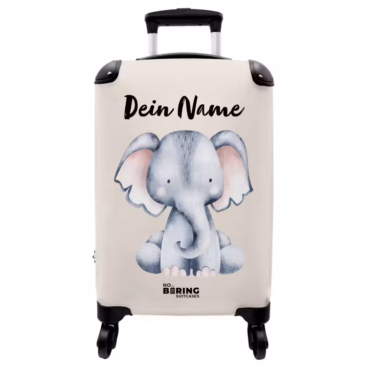 Koffer mit Name - Oane Elefant — 1