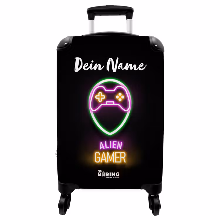 Koffer mit Name - Alien Gamer — 1