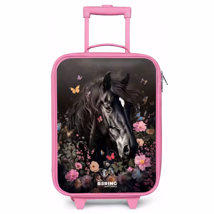Kinderkoffer Rosa - Blühender Rappe — 1