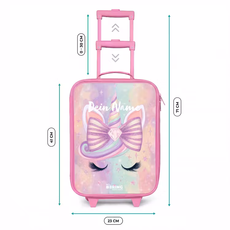 Kinderkoffer Rosa - Einhorn — 6