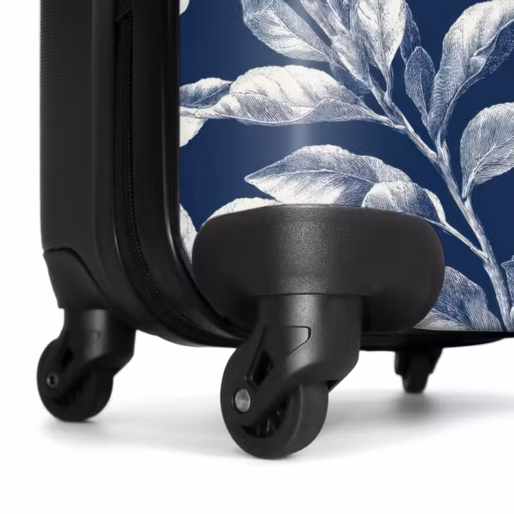 Koffer - Botanisch - Muster - Blau — 6