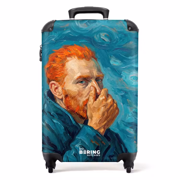 Koffer - Hochformat - Klassisch - Blau — 1
