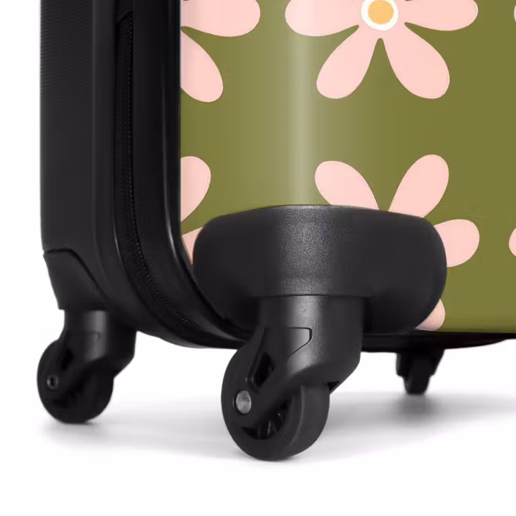 Koffer - Blume - Modern - Grün — 6