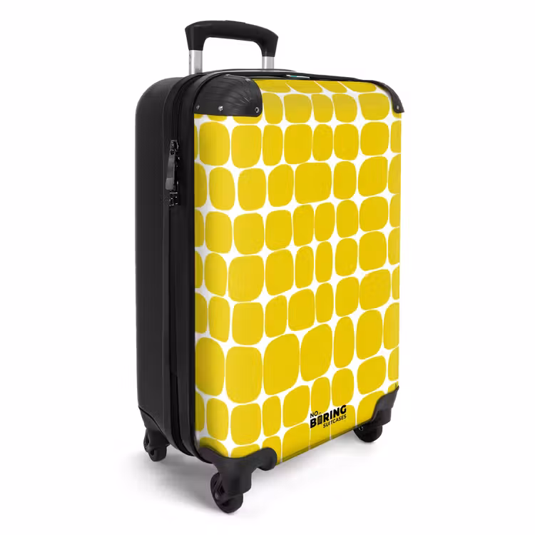 Koffer - Dots - Modern - Gelb — 4