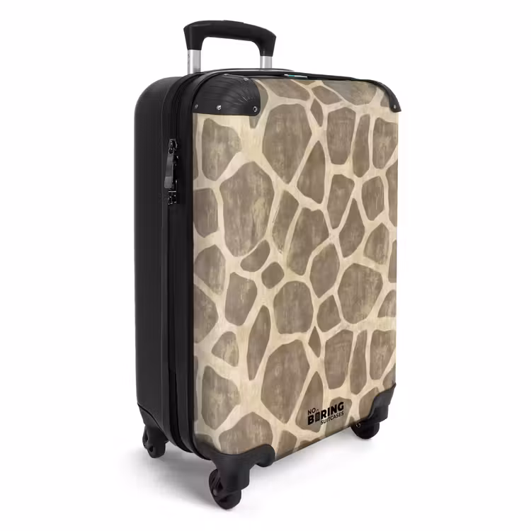 Koffer - Giraffe - Klassisch - Braun — 4