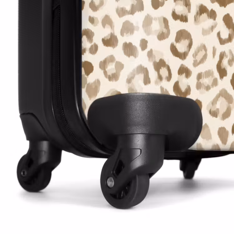 Koffer - Leopard - Klassisch - Beige — 6
