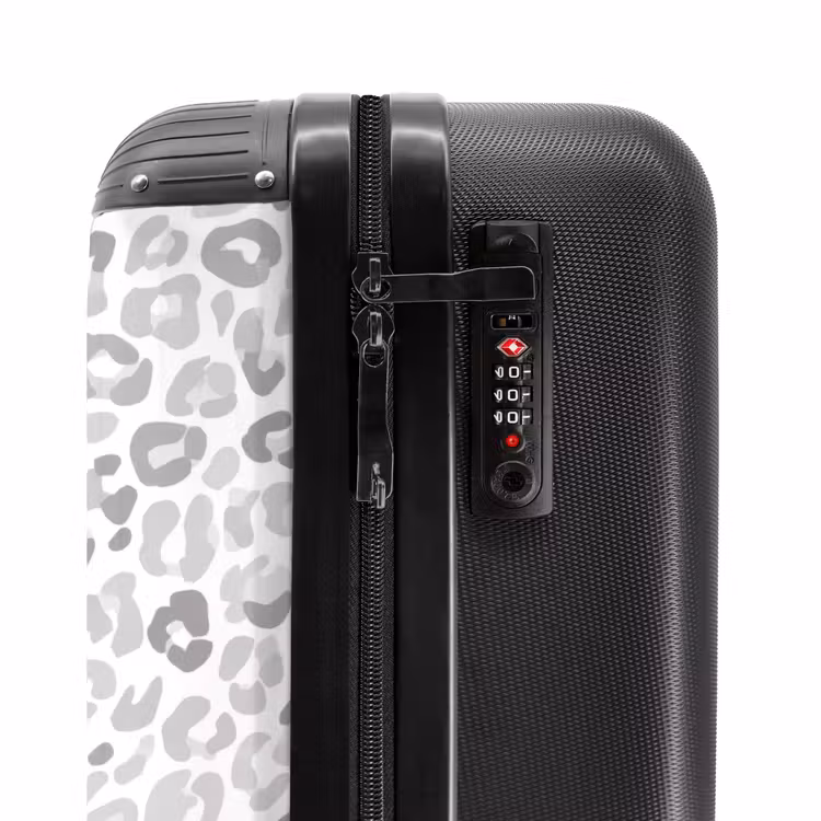Koffer - Leopard - Motiv - Grau — 5