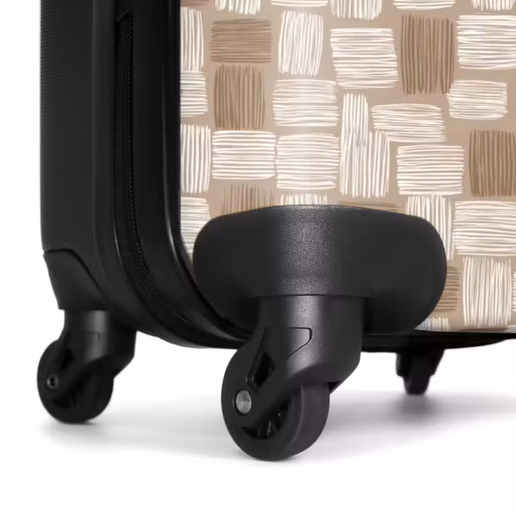 Koffer - Block - Muster - Braun — 6