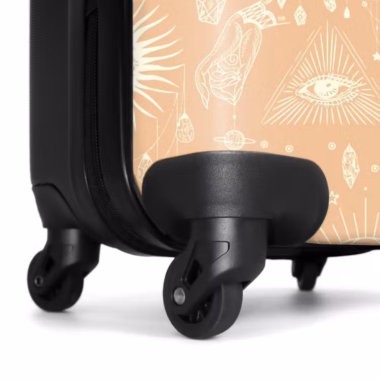 Koffer - Boho - Hellorangefarbenes Himmelsmuster — 6