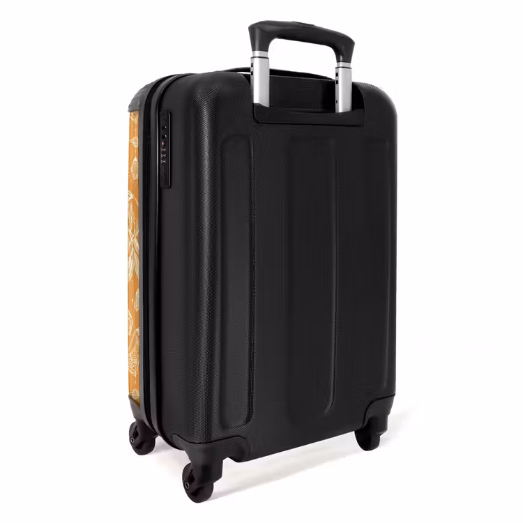 Koffer - Boho - Oranger Himmel Muster — 2