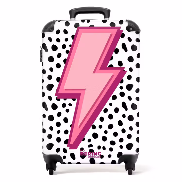 Koffer - Blitz - Rosa - Punkte — 1