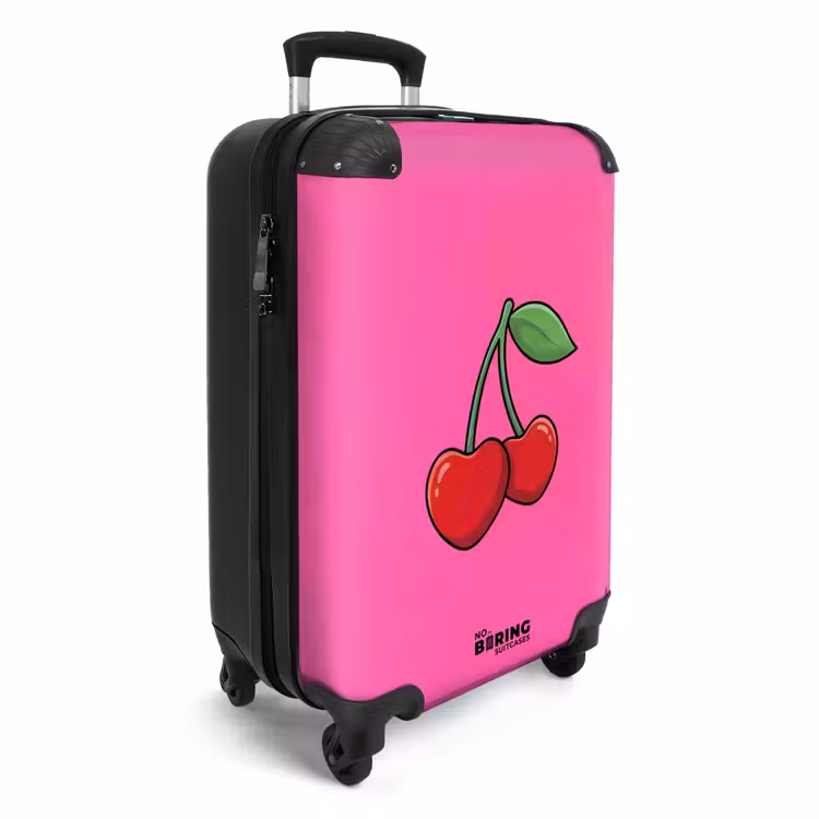 Koffer - Kirsche - Rosa - Obst — 4